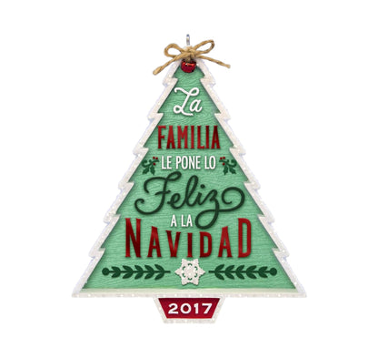 2017 Nuestra Familia... Nuestra Vavidad (Christmas Tree)