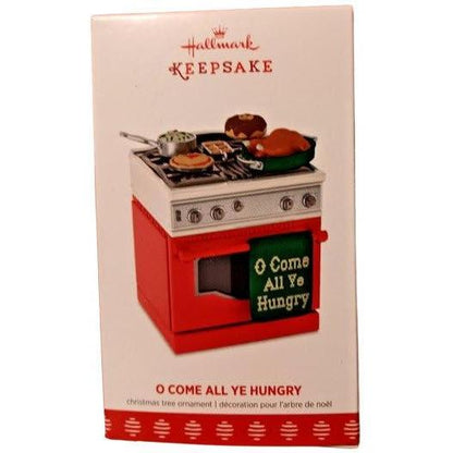 2017 O Come All Ye Hungry Hallmark Ornament (Kitchen) QGO1782