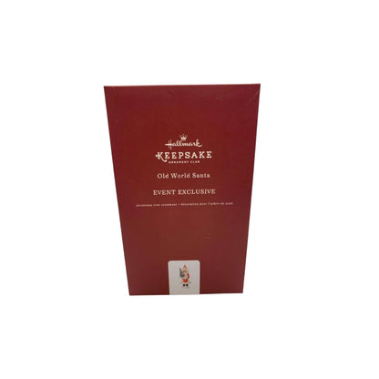 2017 Old World Santa – Event Exclusive (Santa Claus) Hallmark Ornament QXC5116 Image2