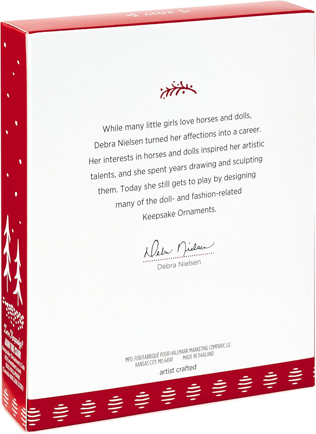 2017 Our Family... Our Christmas Hallmark Ornament (Christmas Tree) QGO1112