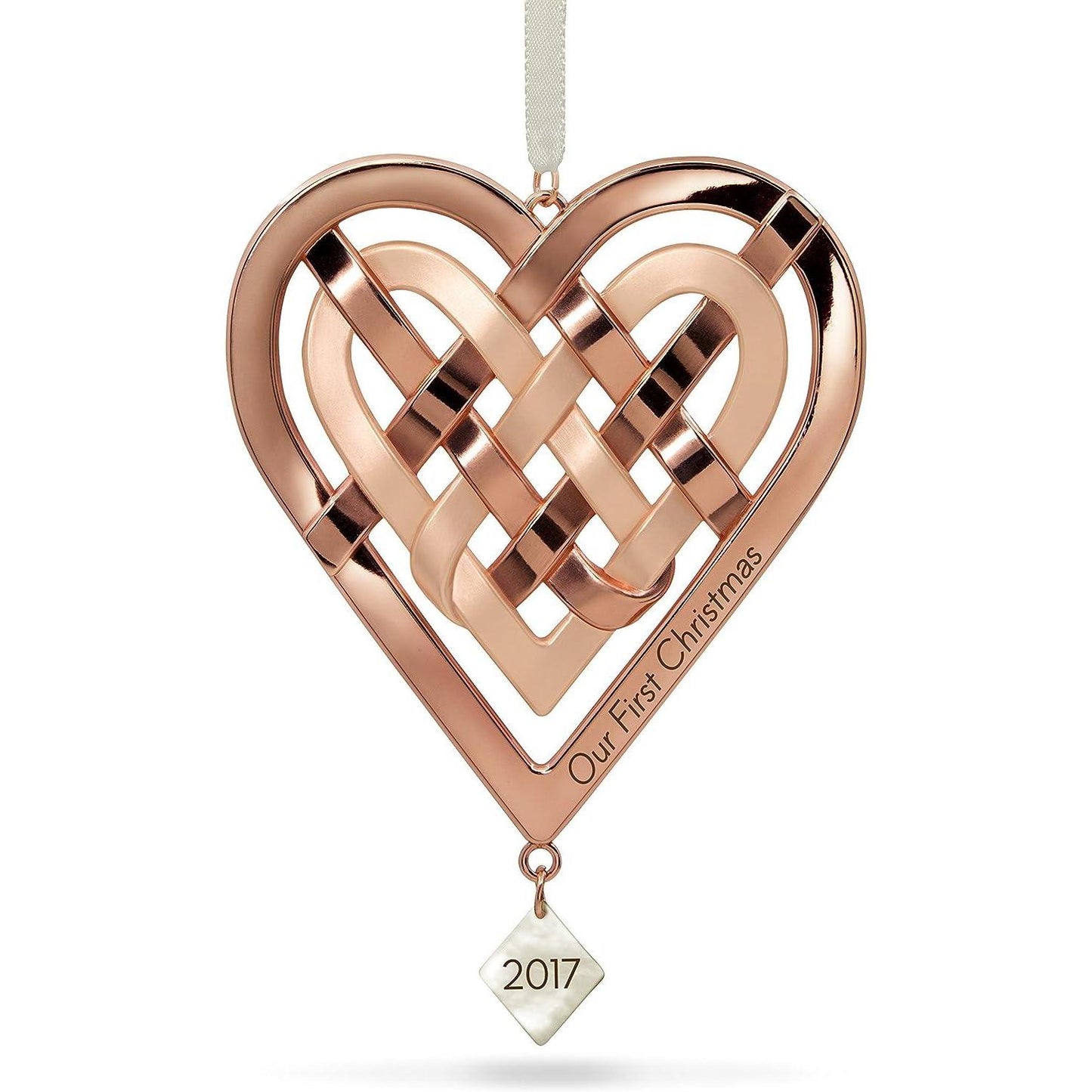 QGO1285 2017 Our First Christmas (Heart) Image1