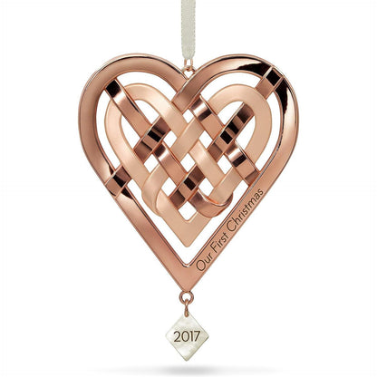 QGO1285 2017 Our First Christmas (Heart) Image1