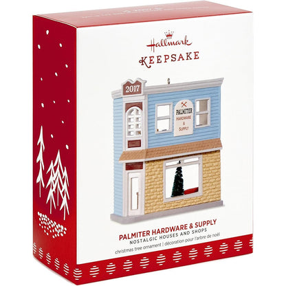 2017 Palmiter Hardware & Supply Hallmark Ornament (Nostalgic Houses and Shops) QX9462