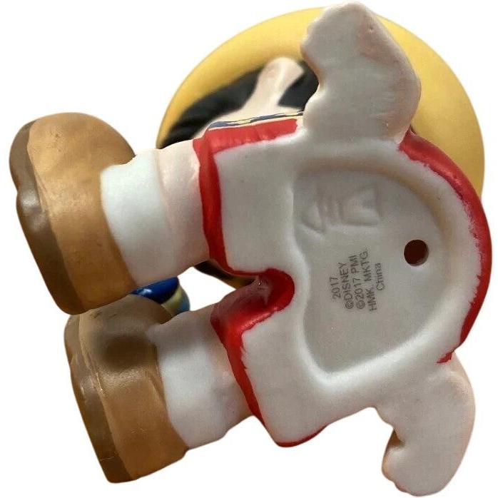 2017 Pinocchio and Jiminy Cricket Hallmark Ornament (Precious Moments) QXE3022