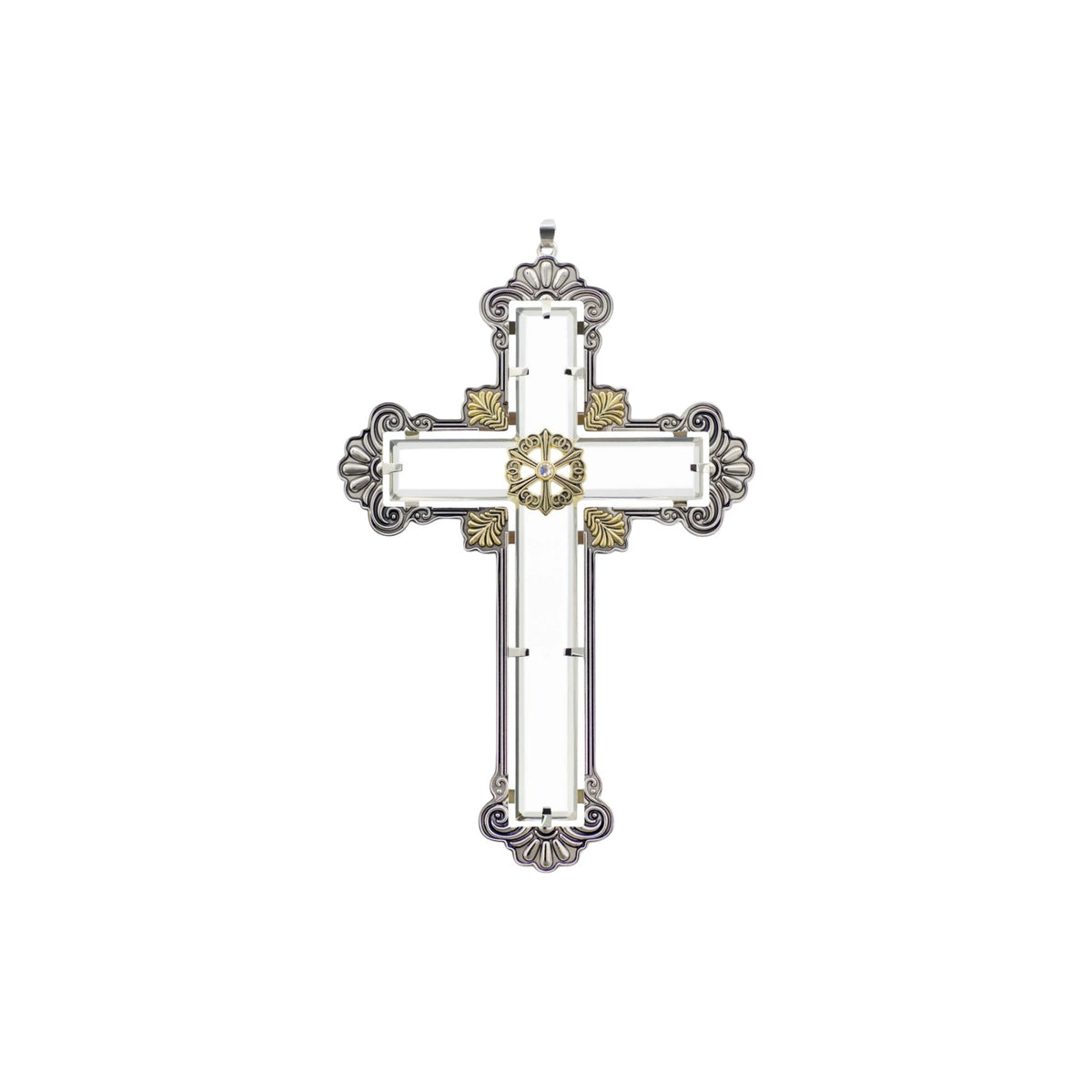 2017 Radiant Cross (Cross) Hallmark Ornament QK1432 Image1