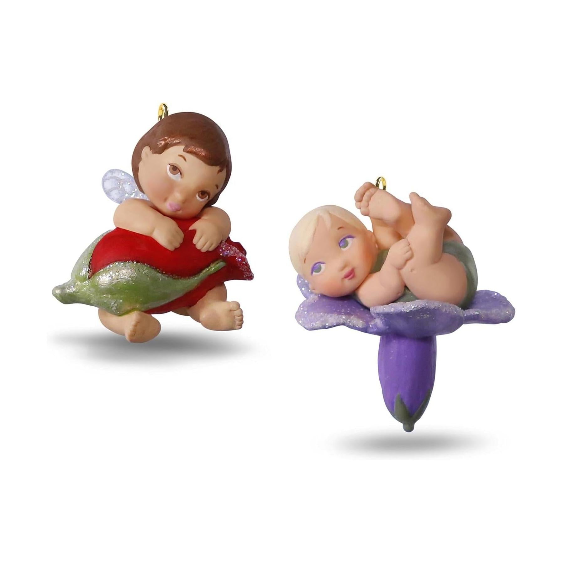 2017 Rose and Lavender Hallmark Ornament (Baby Fairy Messengers) QX9285 Image5