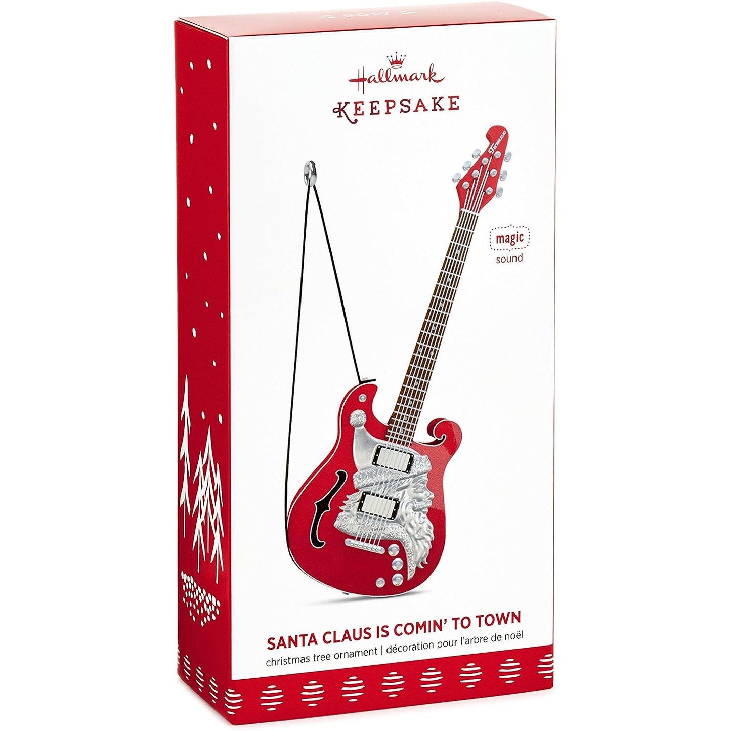2017 Santa Claus Is Comin' to Town Hallmark Ornament (Guitar) QGO1215