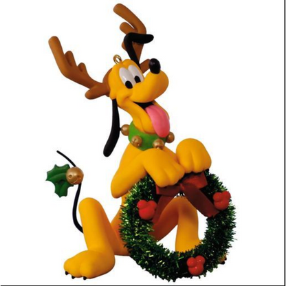 2017 Santa's Little Helper Hallmark Ornament (Mickey Mouse & Friends) QXE3005