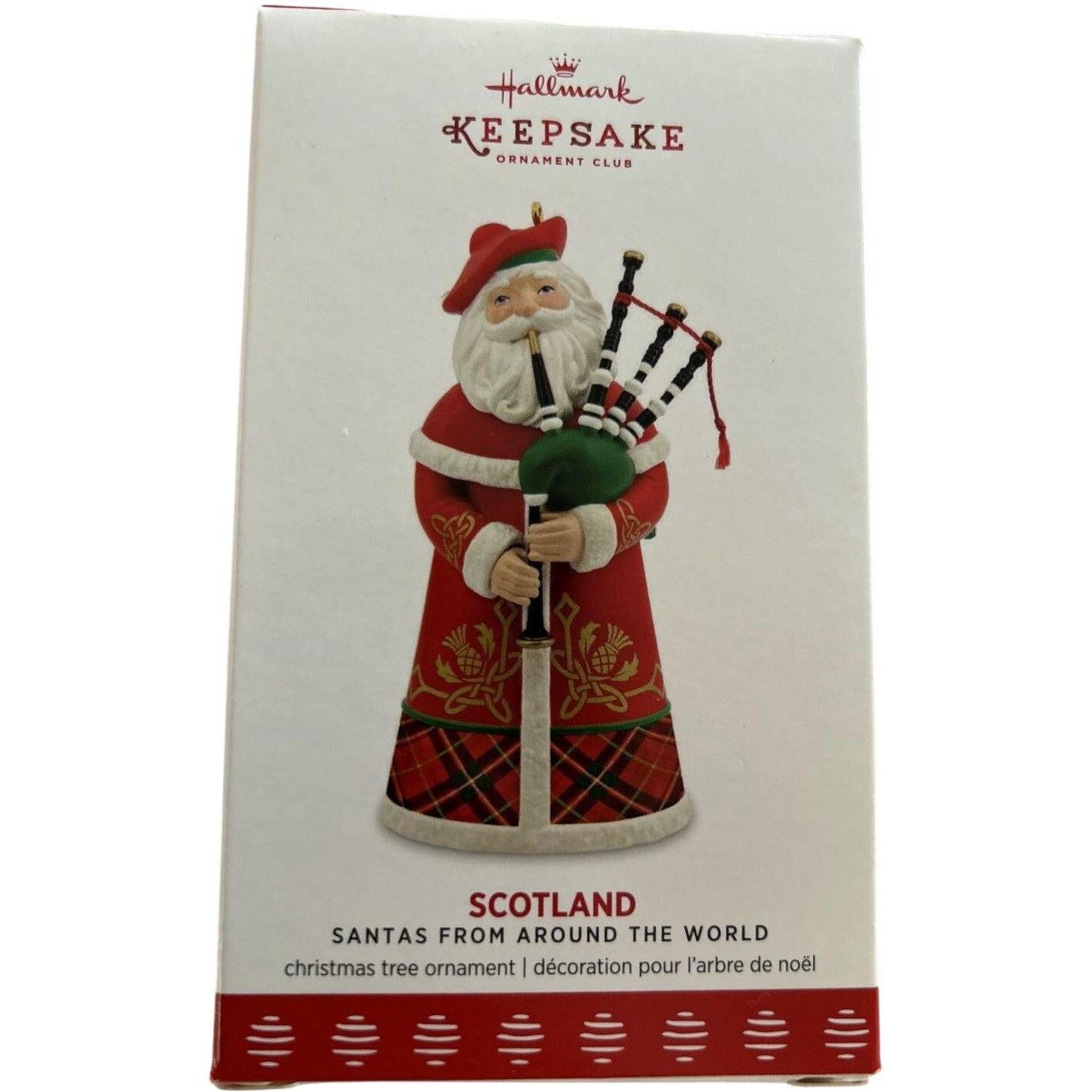 2017 Scotland Hallmark Ornament (Santa From Around The World) QXC5195