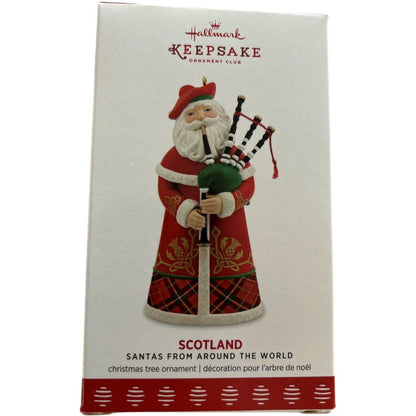2017 Scotland Hallmark Ornament (Santa From Around The World) QXC5195