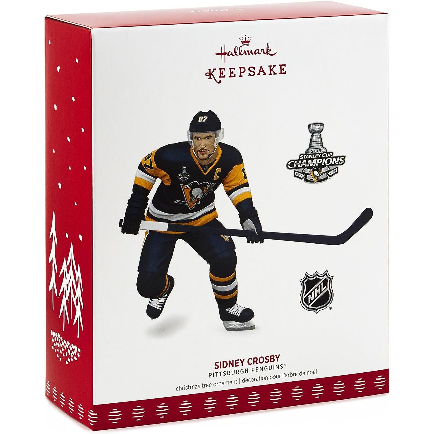 2017 Sidney Crosby Hallmark Ornament (Hockey Greats) QXI3515