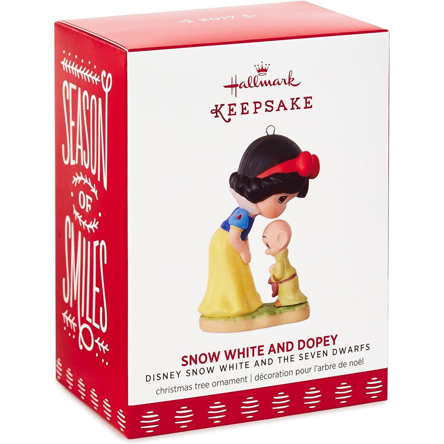 2017 Snow White and Dopey Hallmark Ornament (Disney) QXD6182