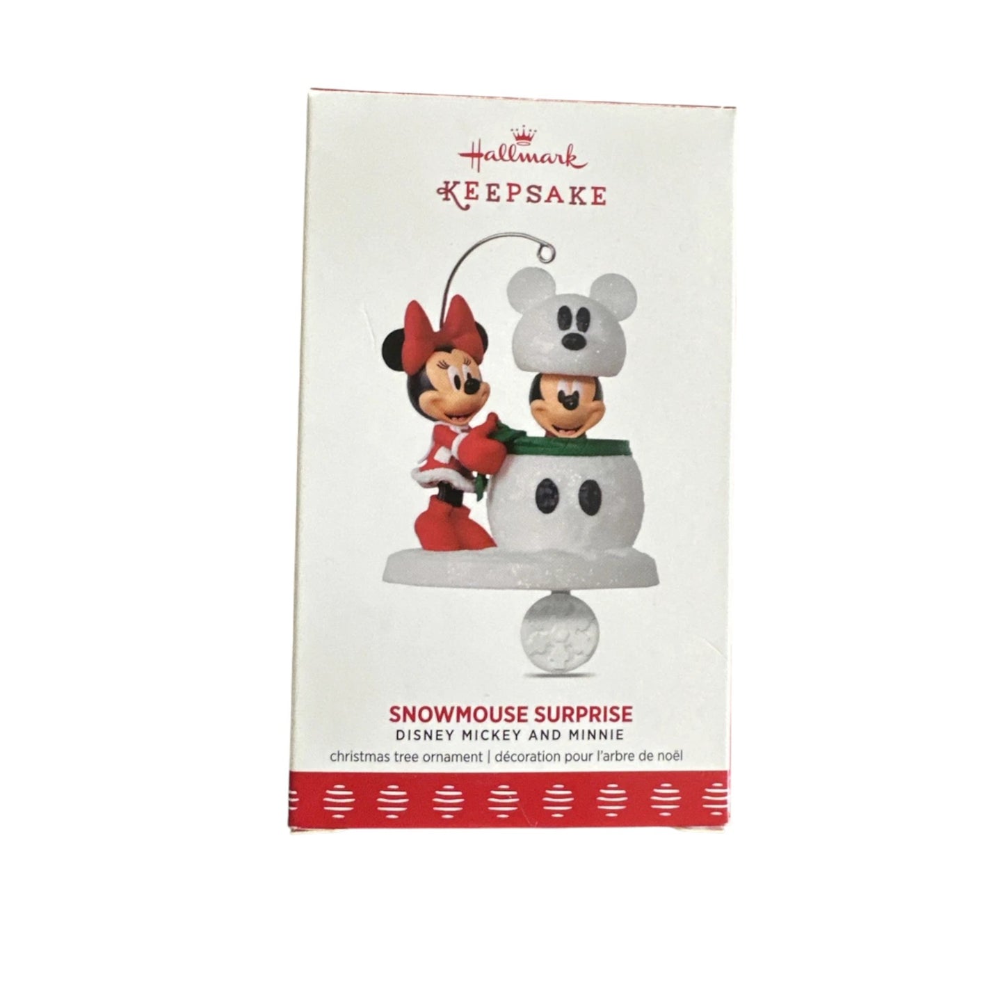 2017 Snowmouse Surprise Hallmark Ornament (Mickey Mouse & Friends) QXD6162