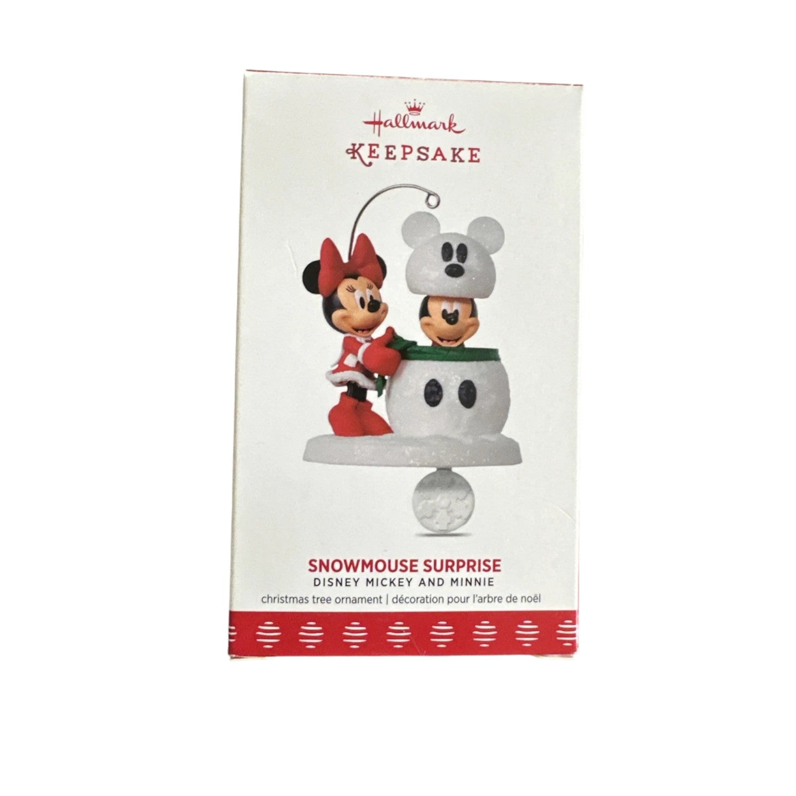 2017 Snowmouse Surprise Hallmark Ornament (Mickey Mouse & Friends) QXD6162