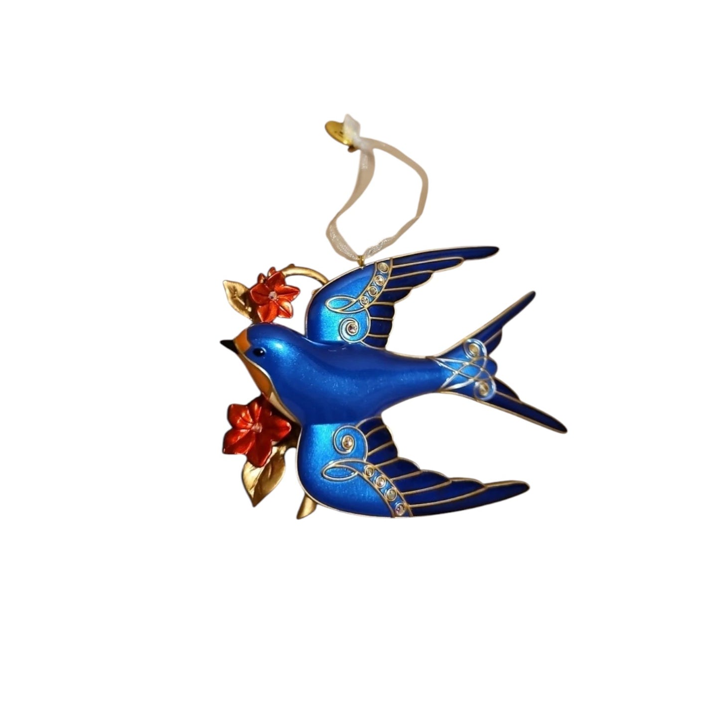 2017 Stunning Swallow (Bird) Hallmark Ornament QK1435 Image4