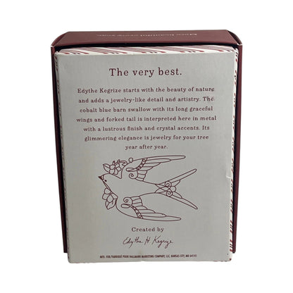 2017 Stunning Swallow (Bird) Hallmark Ornament QK1435 Image9