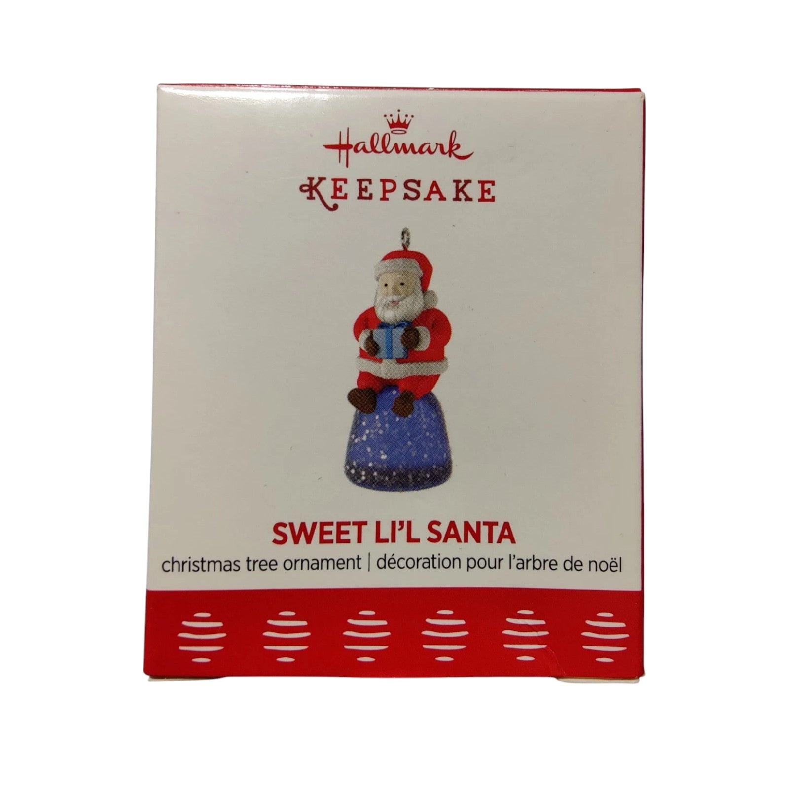 2017 Sweet Li'l Santa Hallmark Ornament (Gumdrop) QXM8582