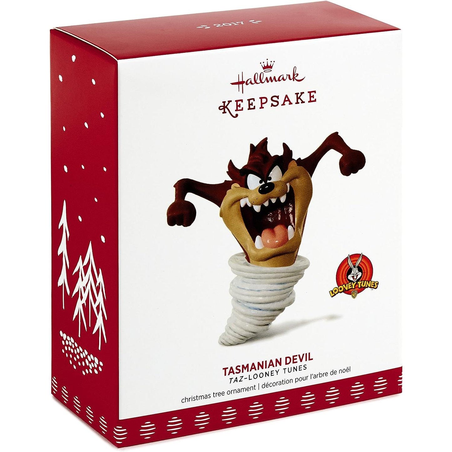 2017 Tasmanian Devil Hallmark Ornament (Looney Tunes) QXI2992