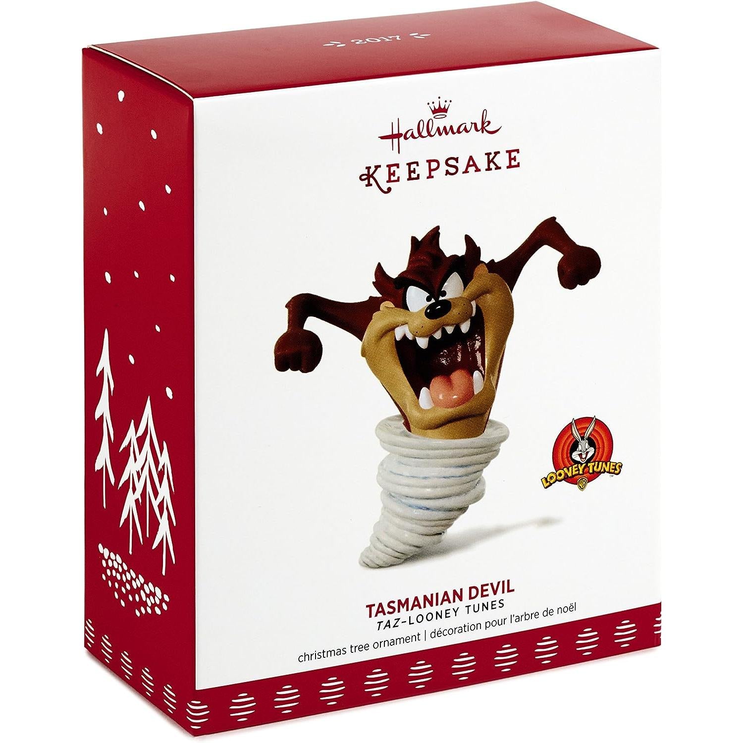 2017 Tasmanian Devil Hallmark Ornament (Looney Tunes) QXI2992