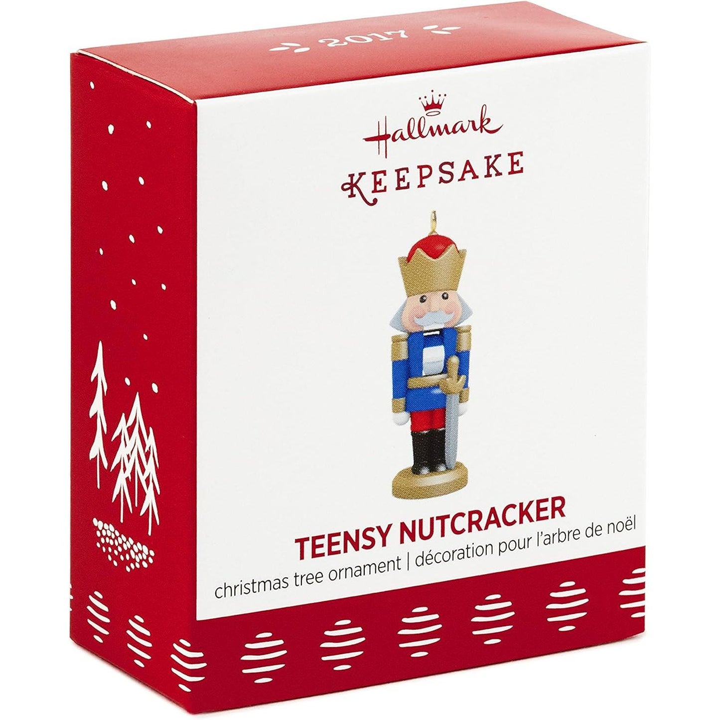 2017 Teensy Nutcracker Hallmark Ornament (Nutcracker) QXM8542