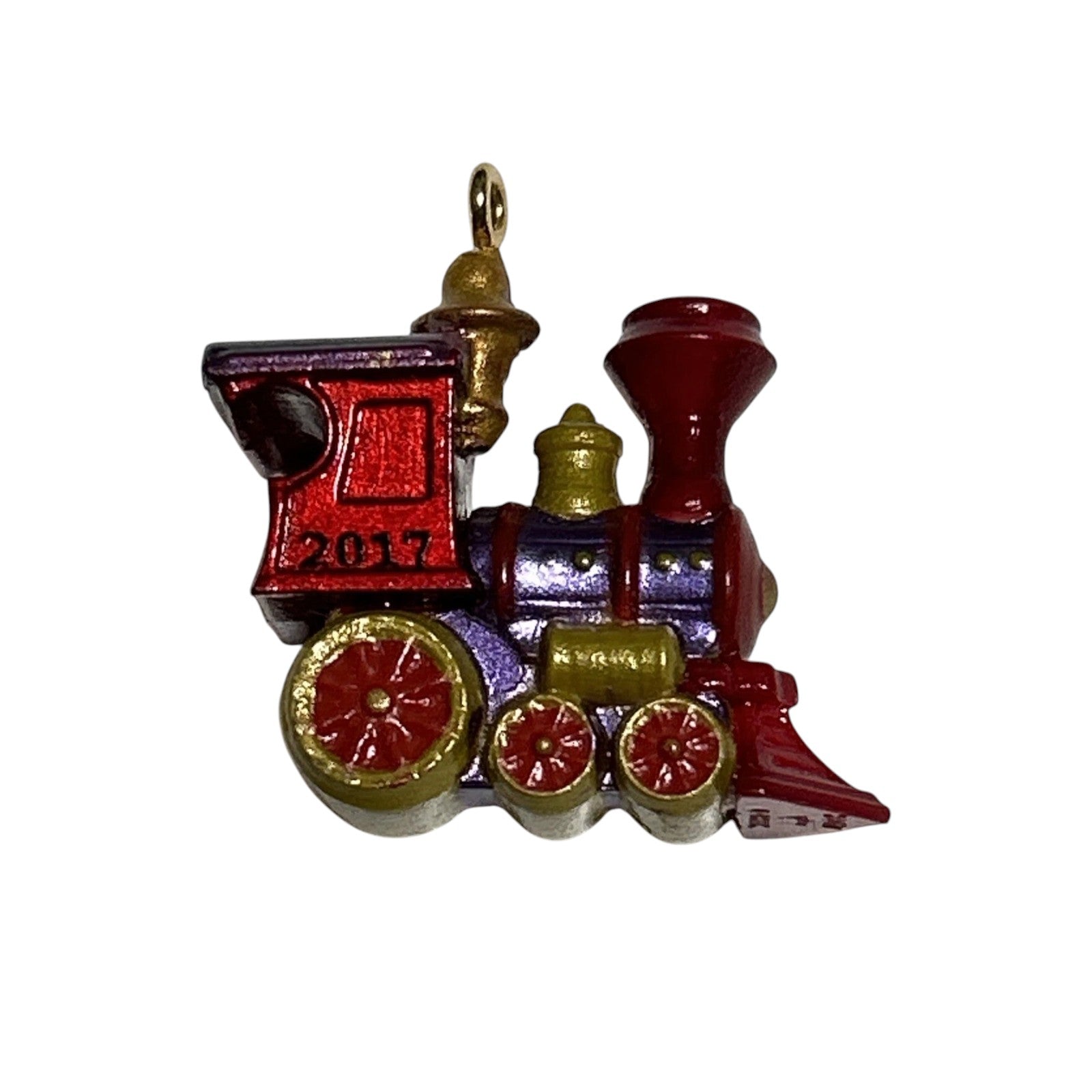 2017 Teeny Toy Train Hallmark Ornament (Train) QXM8592