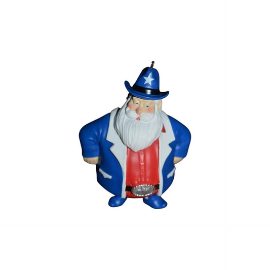 2017 Texas Santa (Cowboy) Hallmark Ornament QSR6004 Image1