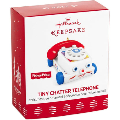 2017 Tiny Chatter Telephone Hallmark Ornament (Fisher Price) QXM8605