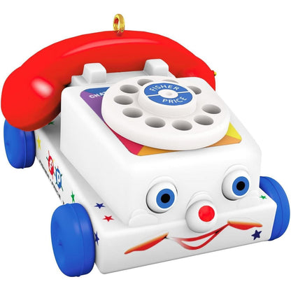2017 Tiny Chatter Telephone Hallmark Ornament (Fisher Price) QXM8605