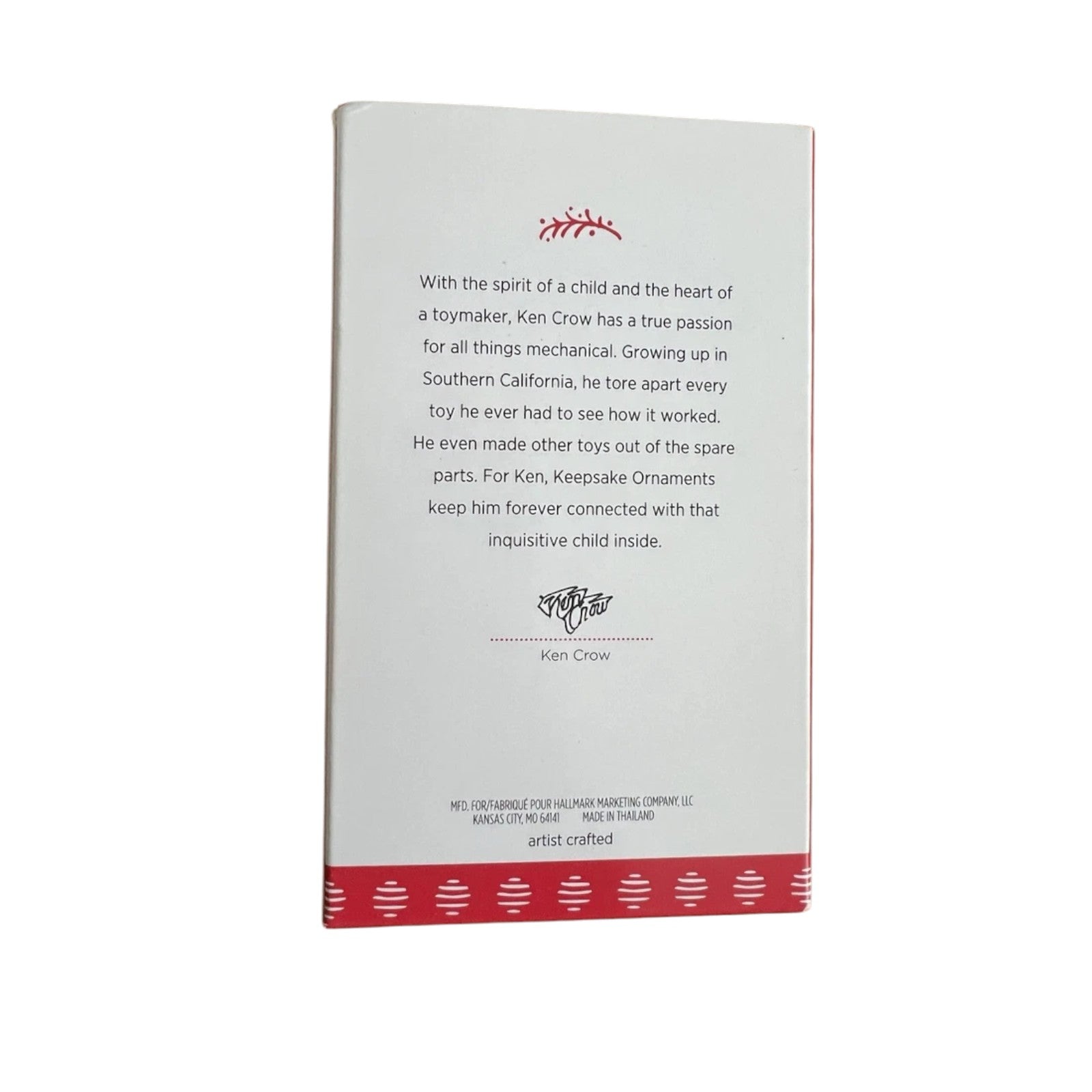 2017 Toymaker Santa Hallmark Ornament (Toymaker Santa) QX9386