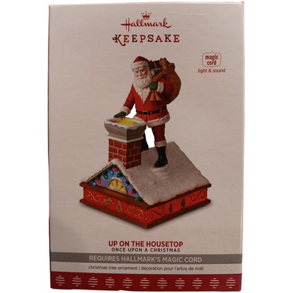 2017 Up On The Housetop Hallmark Ornament (Once Upon a Christmas) QX9372
