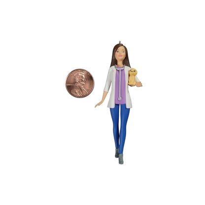 2017 Veterinarian Hallmark Ornament (Barbie) QXI3342 Image5