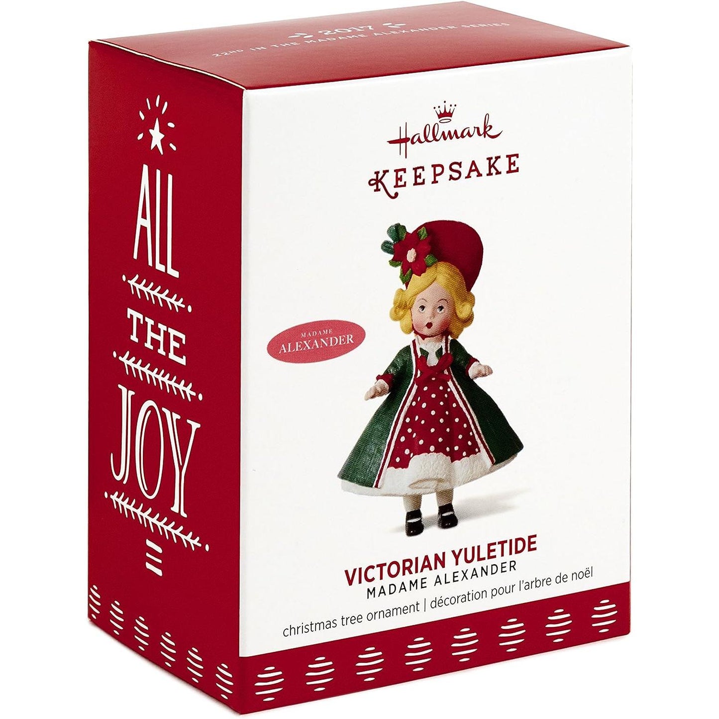 2017 Victorian Yuletide Hallmark Ornament (Madame Alexander) QX9312