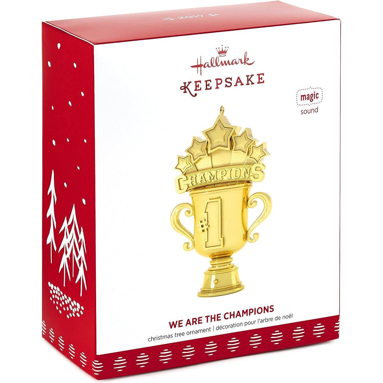 2017 We Are The Champions Hallmark Ornament (Sports & Activities) QGO1032