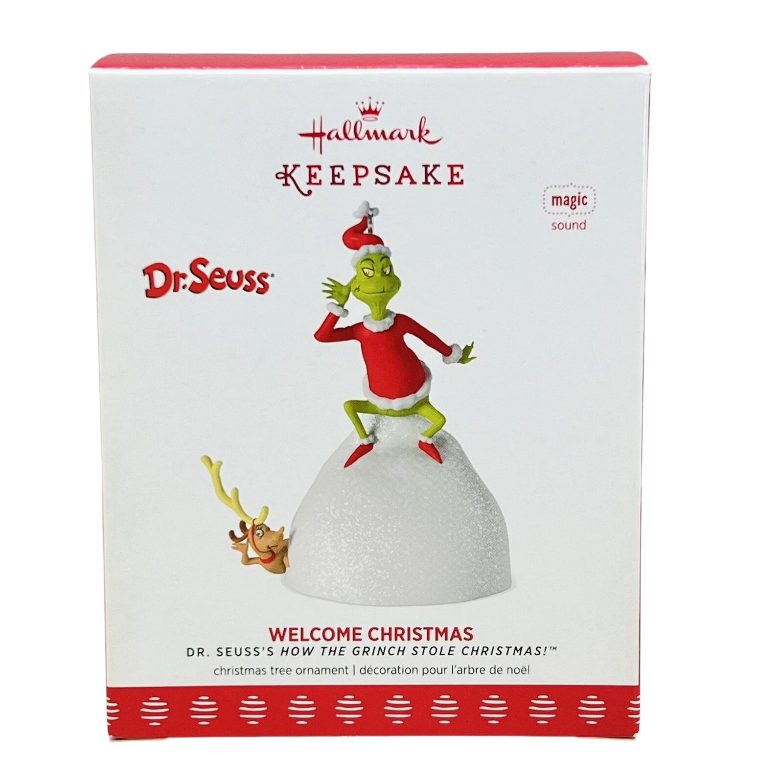2017 Welcome Christmas Hallmark Ornament (Dr. Seuss) QXI3605