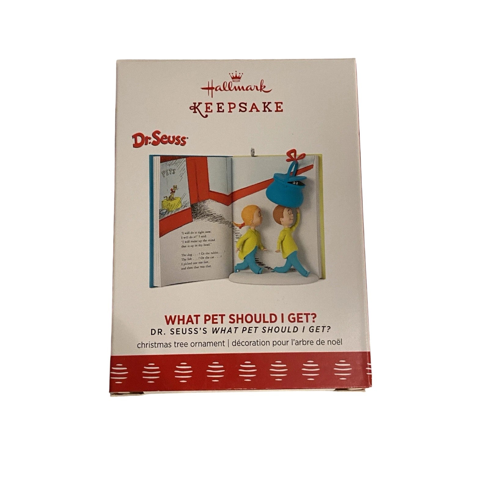 2017 What Pet Should I Get? Hallmark Ornament (Dr. Seuss Books) QXI3382