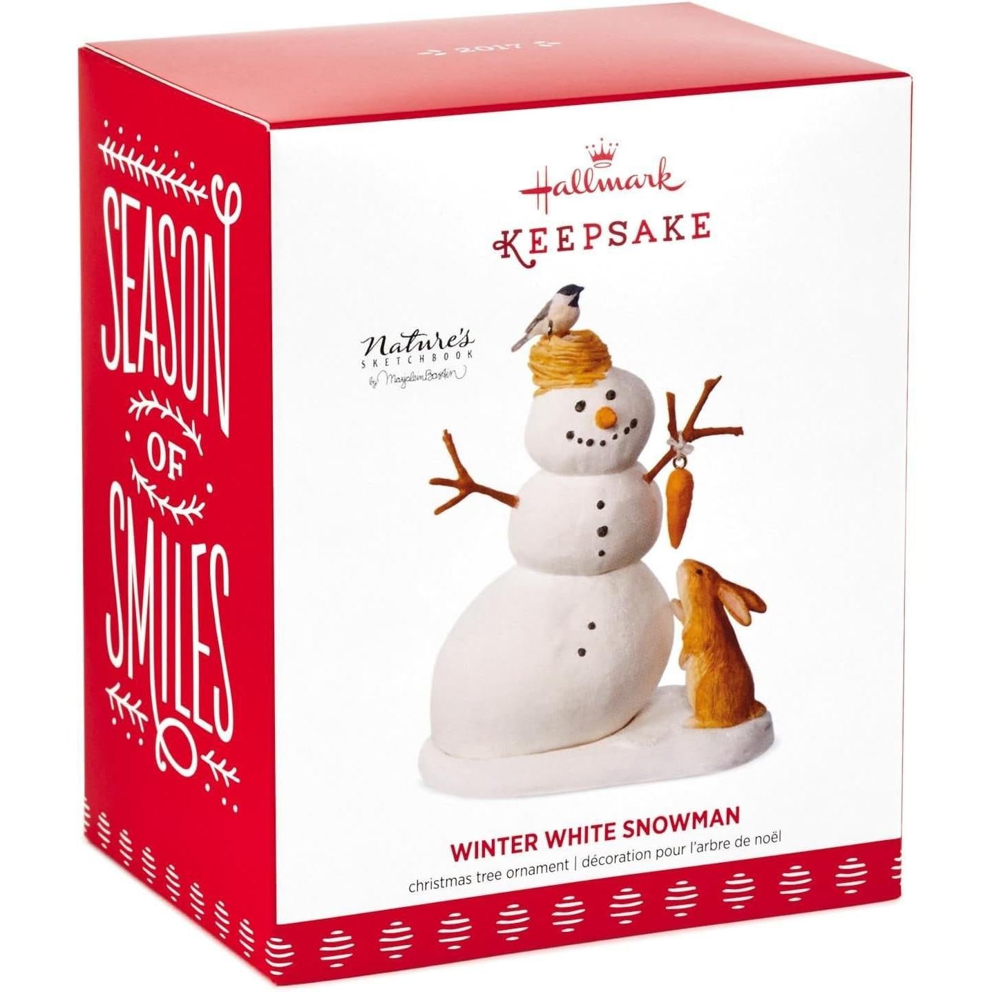 2017 Winter White Snowman (Nature's Sketchbook)