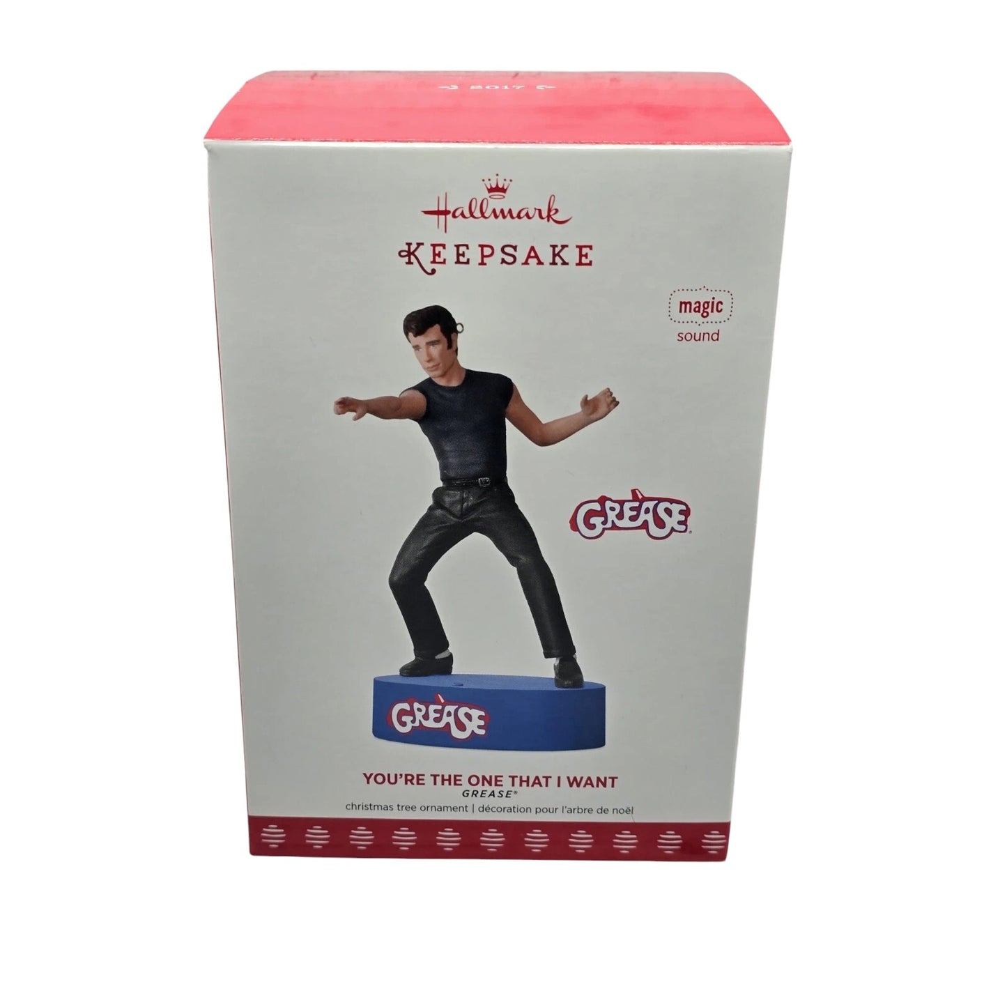 2017 You're the one that I want Hallmark Ornament (Grease) QXI3162