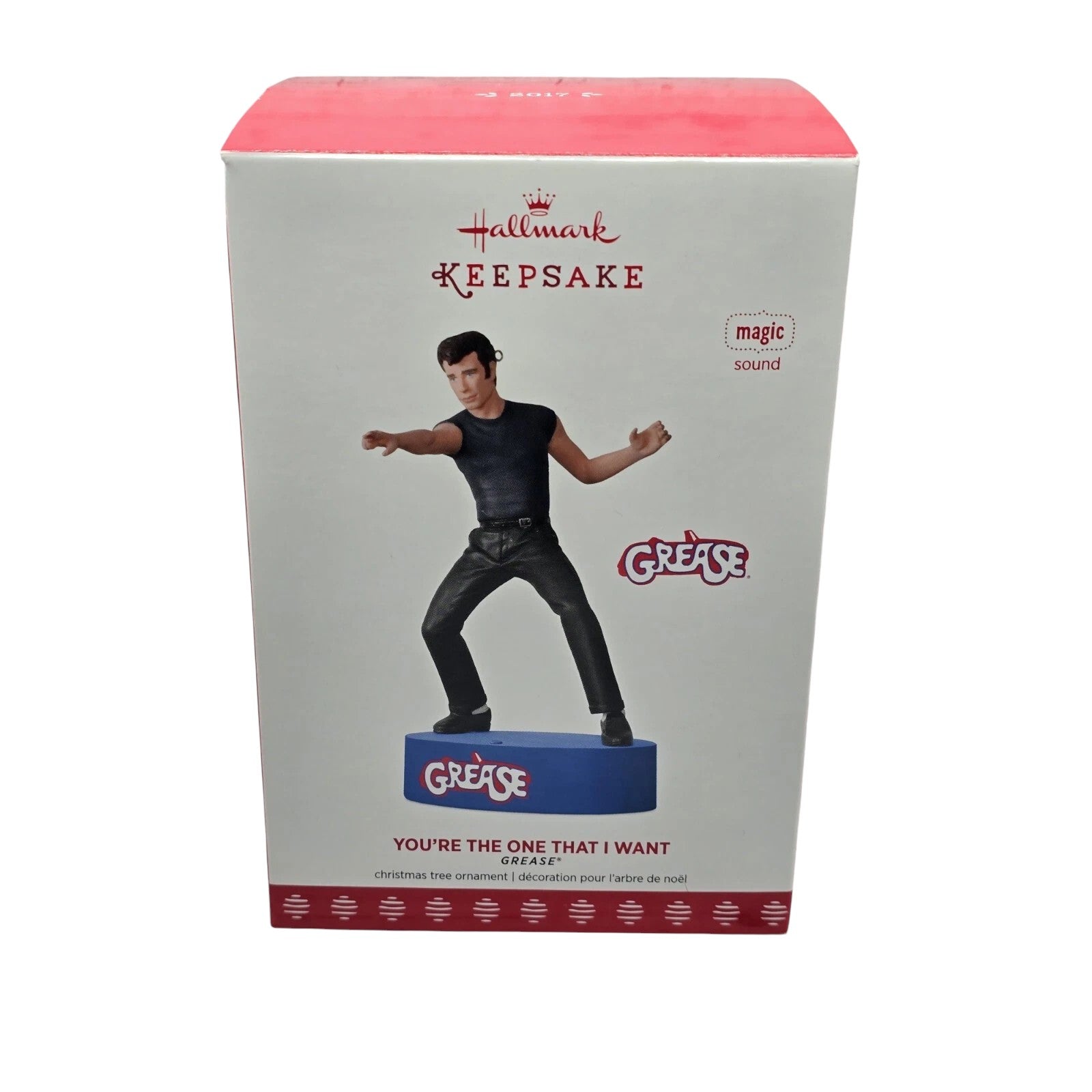 2017 You're the one that I want Hallmark Ornament (Grease) QXI3162