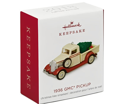 2018 1936 GMC Pickup Hallmark Ornament (All-American Trucks) QXE3192