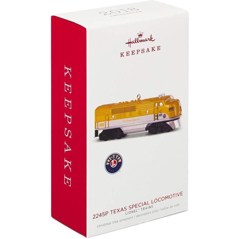 2018 2245P Texas Special Locomotive Hallmark Ornament (Lionel) QXE3163