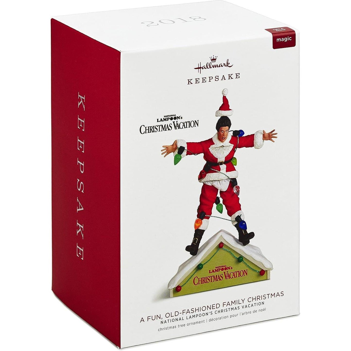 2018 A Fun, Old-Fashioned Family Christmas Hallmark Ornament (Christmas Vacation) QXI3113