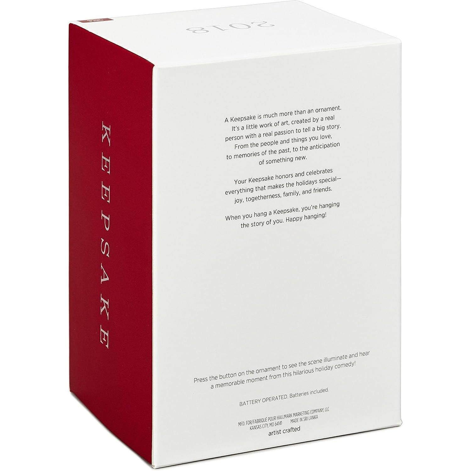 2018 A Fun, Old-Fashioned Family Christmas Hallmark Ornament (Christmas Vacation) QXI3113