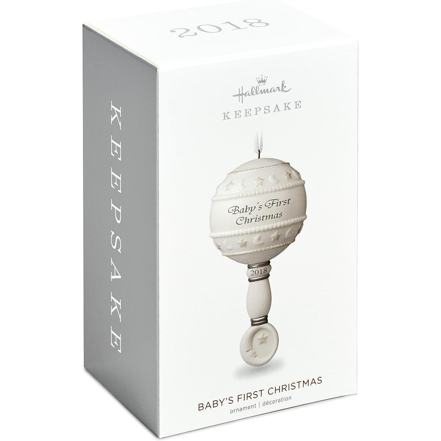 2018 Baby's First Christmas Hallmark Ornament (Baby's First Christmas) QHX4016