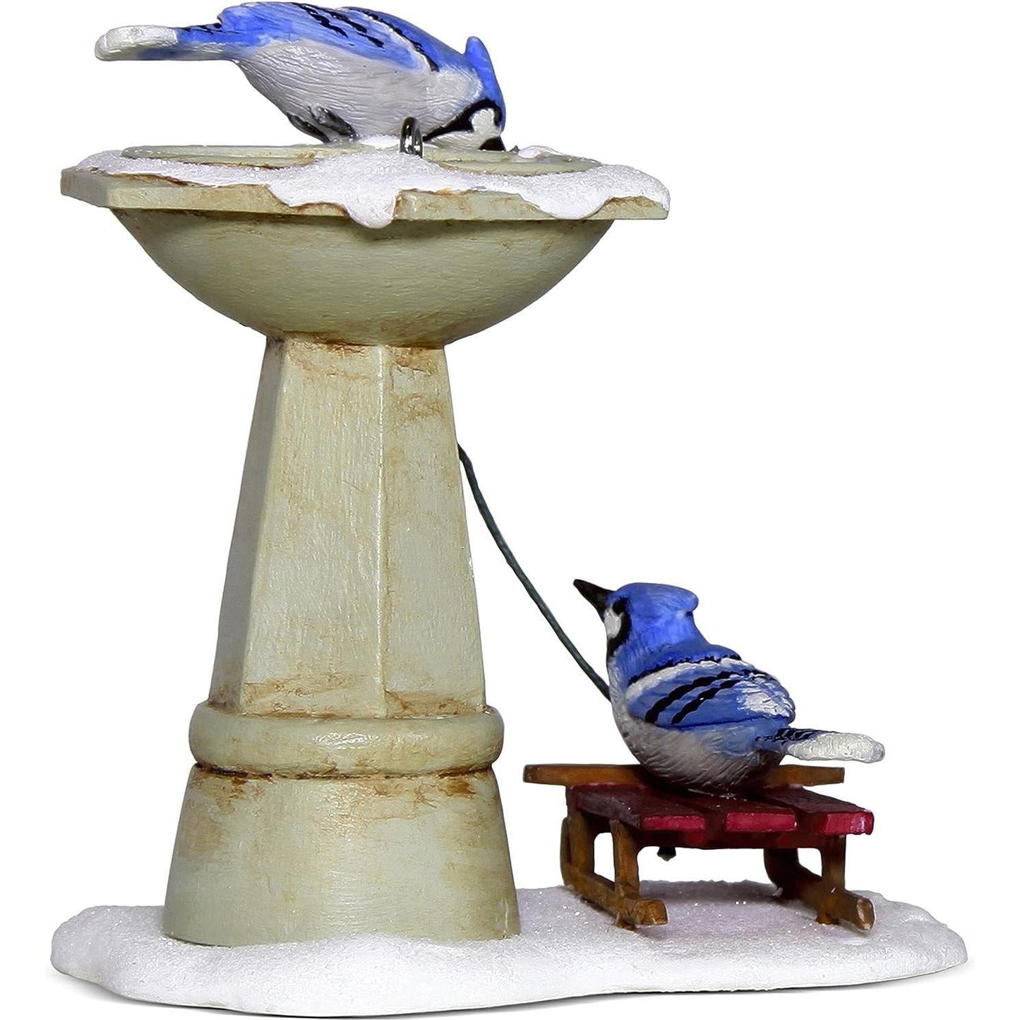 2018 Bathing Blue Jays Hallmark Ornament (Nature's Sketchbook) QX9473