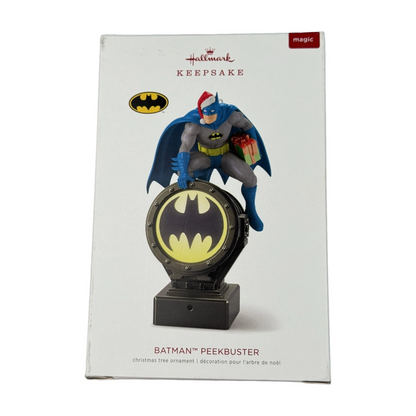 2018 Batman Peekbuster Hallmark Ornament (Super Heroes) QXI3423