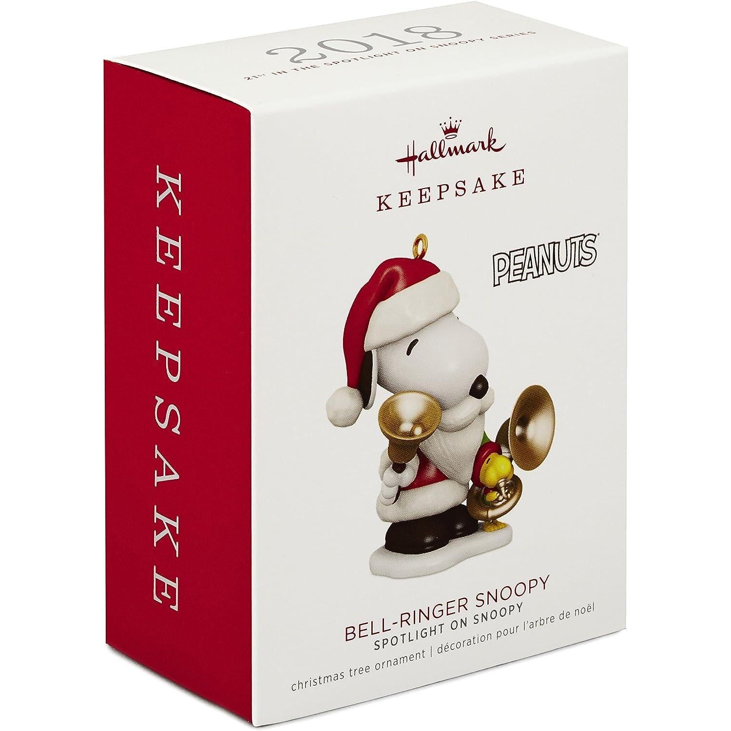 2018 Bell-Ringer Snoopy Hallmark Ornament (Spotlight on Snoopy) QX9533