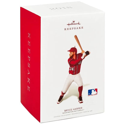 2018 Bryce Harper, Washington Nationals Hallmark Ornament (At the Ballpark) QXI3396