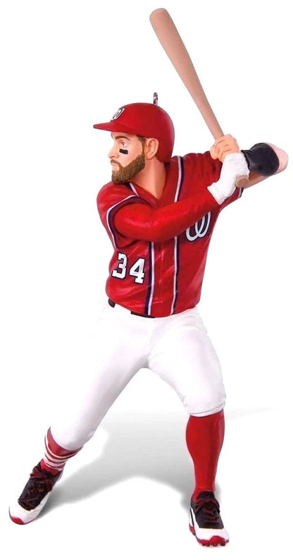 2018 Bryce Harper, Washington Nationals Hallmark Ornament (At the Ballpark) QXI3396