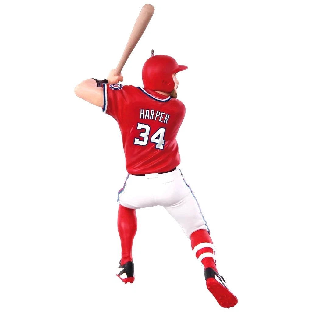 2018 Bryce Harper, Washington Nationals Hallmark Ornament (At the Ballpark) QXI3396