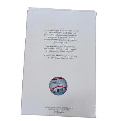 2018 Bryce Harper, Washington Nationals Hallmark Ornament (At the Ballpark) QXI3396